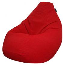Кресло мешок груша SUPER BIG Selena Red